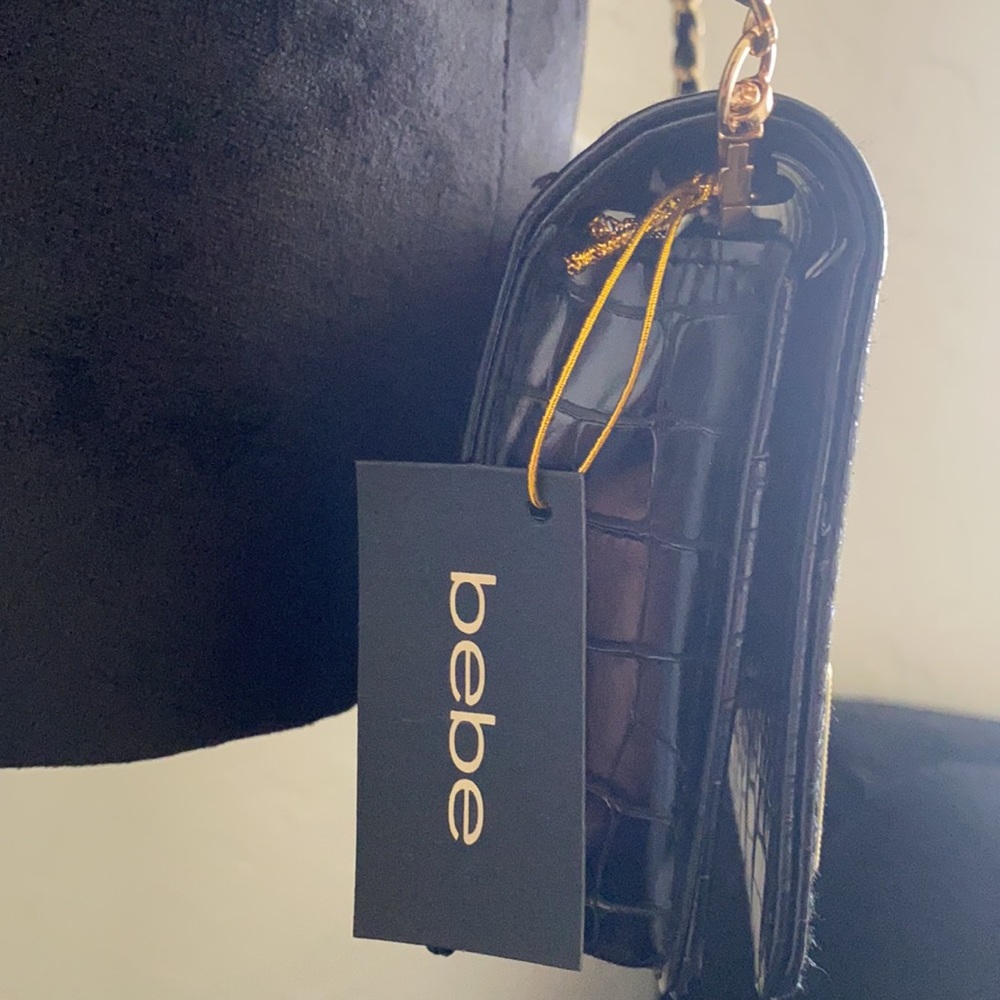 😍😍Brand new Black Bebe purse/clutch 😍😍 - Picture 3 of 10